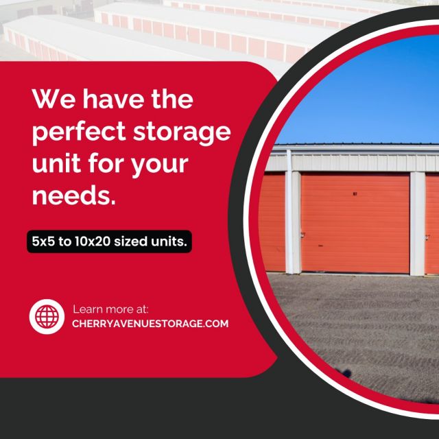 🏢 We have a wide range of storage unit sizes available from smaller 5x5 units to larger 10x20 storage containers. With convenient access hours, you can access your storage unit anytime between 7am-7pm (7 days a week) including holidays.
➡️ Learn more about our storage facility by clicking the link in our bio.
#storageunit #storagespace #flexiblerentals #extraspace #storagefacility #storageunit #selfstorage #storagesolutions #cherryavestorage #salem